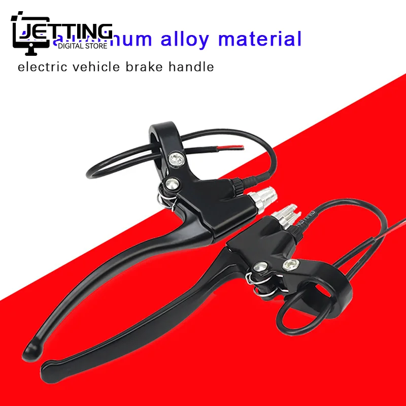 

​1pair E-bike Brake Lever Cut-off Power Switch Universal Electric Vehicle Bicycle E-scooter Replace Spare Set Lock Function