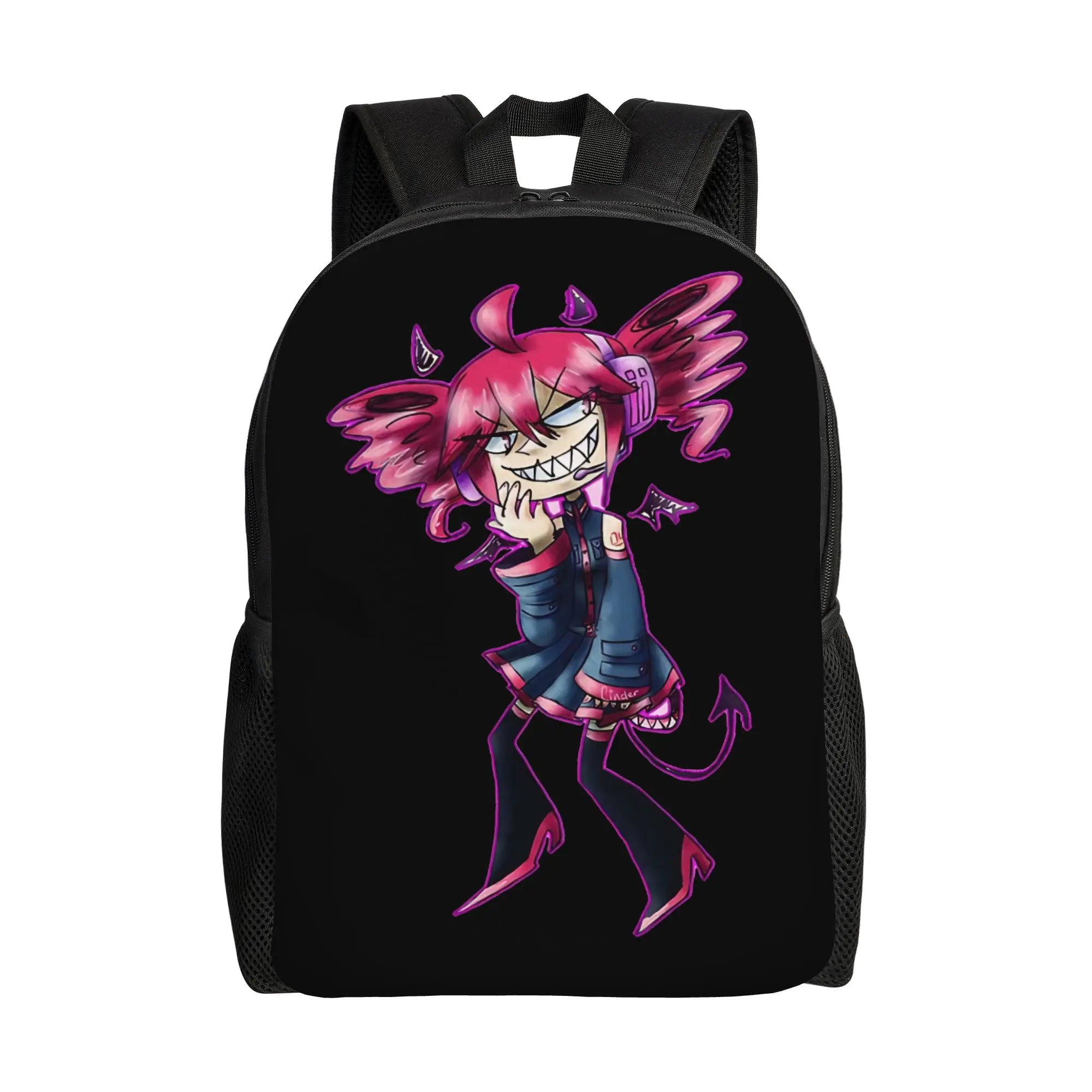 Kasane Teto Virtual Singer Backpack  Women Polyester Travel Backpacks Large Streetwear High School Bags Rucksack