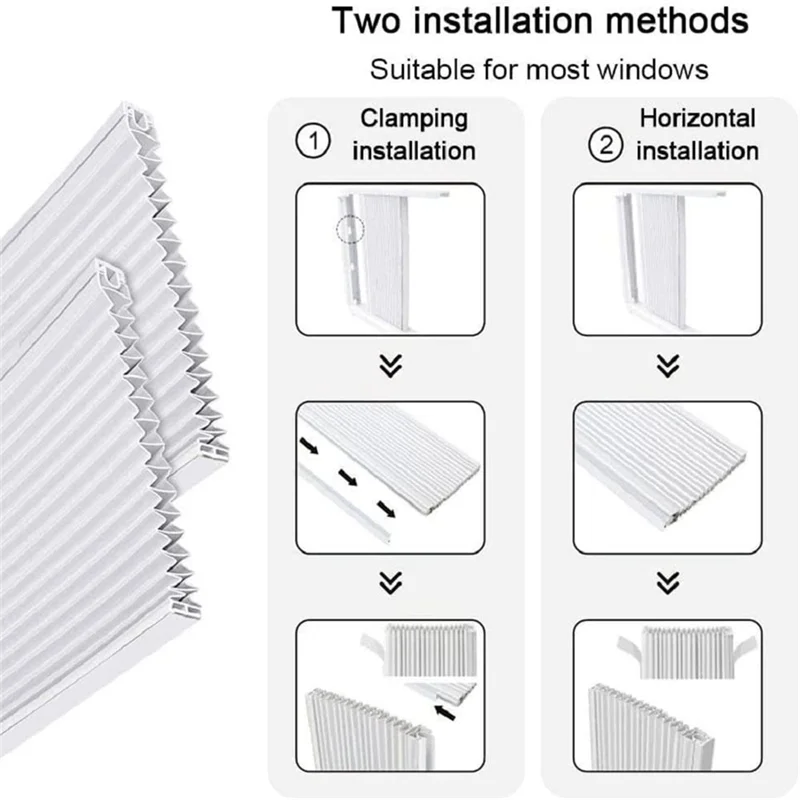 

Window Air Conditioner Side Panels With Frame, Room AC Accordion Filler Curtain Kit Accessories Adjustable With Frame