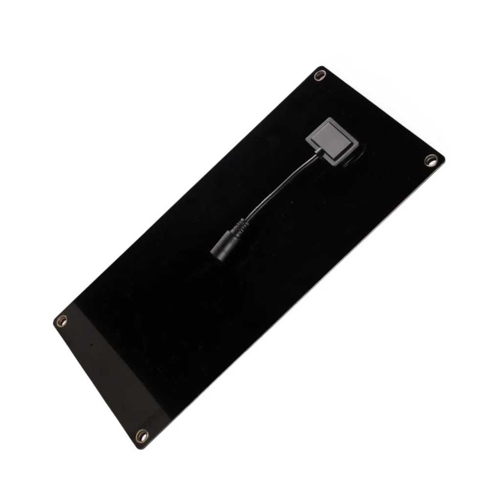 6W Solar Panel Kit for 12V For battery Maintenance Featuring Monocrystalline Cells and Multiple Mounting Hardware