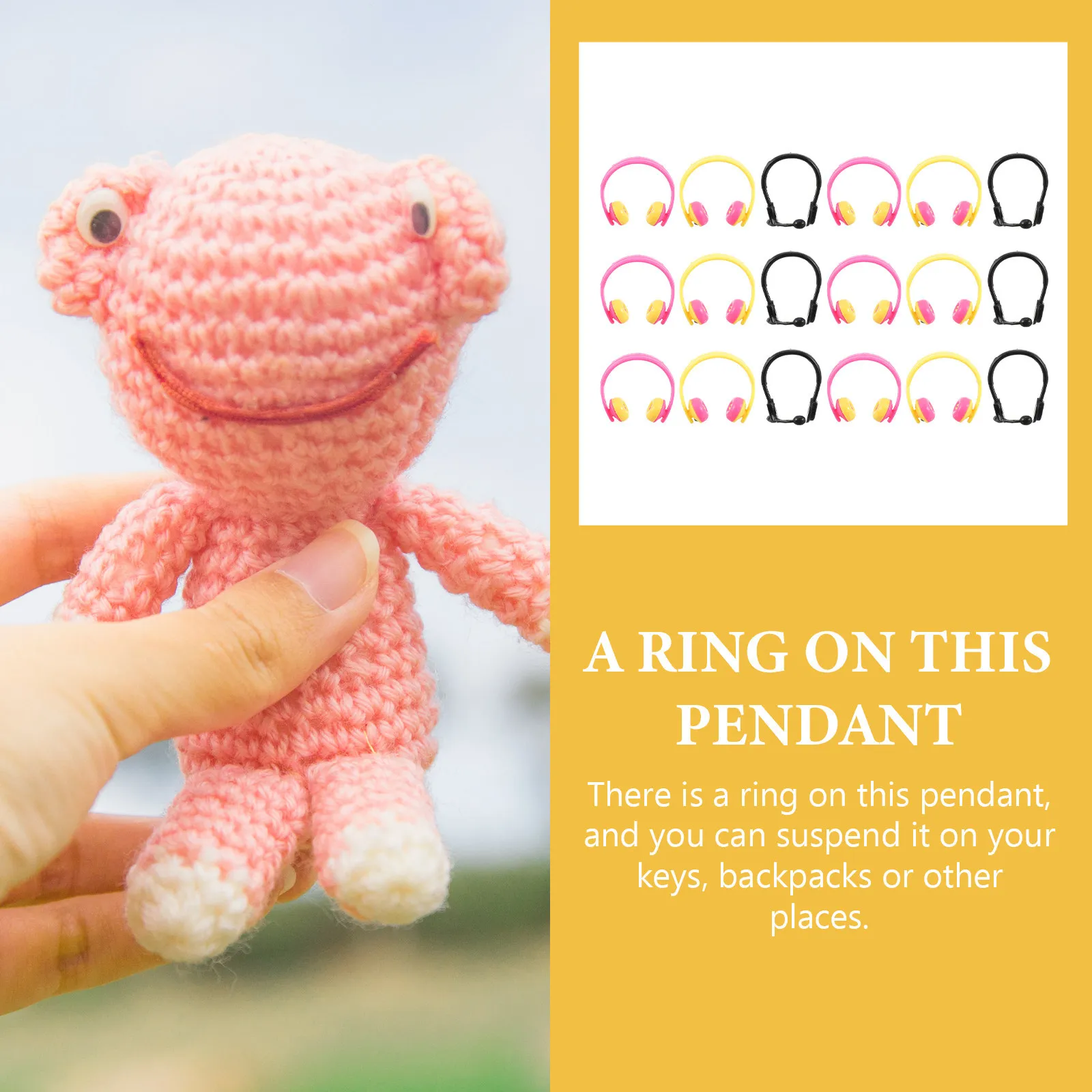 

80Pcs Mini Plastic Sunnies Props for Exquisite Girlish Design Smooth Polished Surface Safe for Kids DIY Decorative Headset