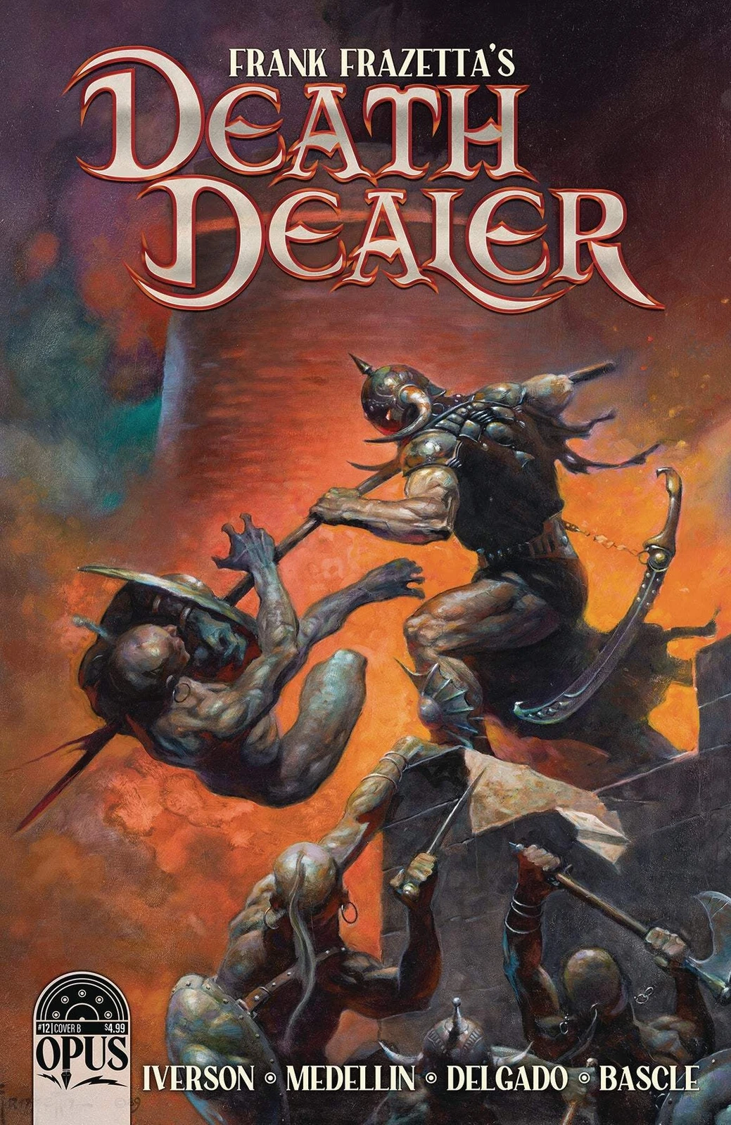 Frank Frazetta Death Dealer  Wall Art SILK POSTER Decorative Painting