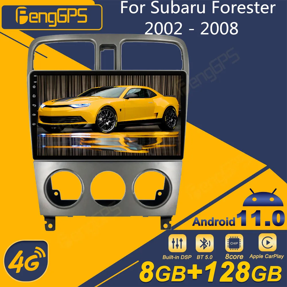 For Subaru Forester 2002-2008 Android Car Radio 2Din Stereo Receiver Autoradio Multimedia Player GPS Navigation Head Unit Screen