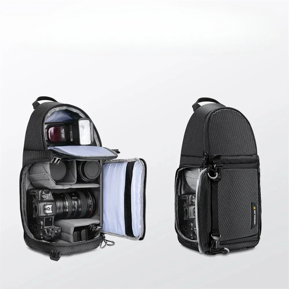 

Camera Outdoor Travel Bag Crossbody Bag Waterproof Camera Sling Backpack DSLR/SLR Camera Case Photography Bags