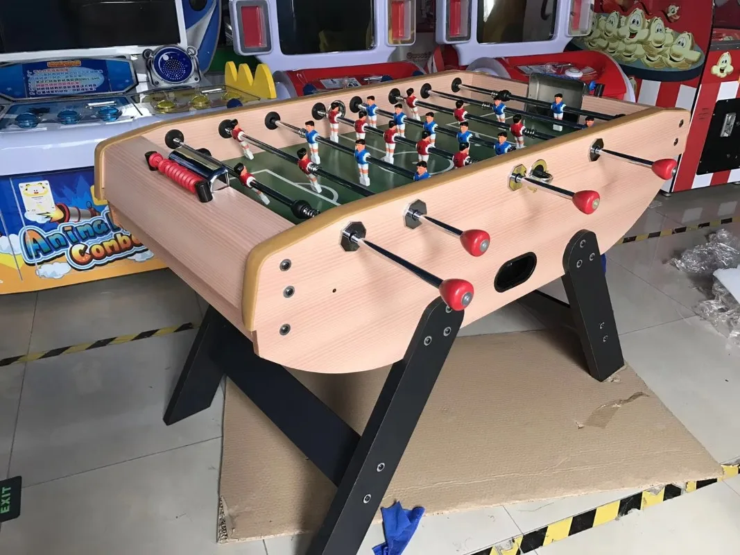 Hot Sales Mini Wooden Arcade Football Table Hand Games Soccer Table Sport Machine