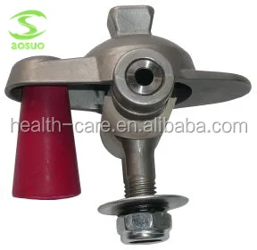 Order Artificial Limb Foot Implant Single Axis Foot Adapter Prosthetic Ankle Joint for Foot Prosthesis