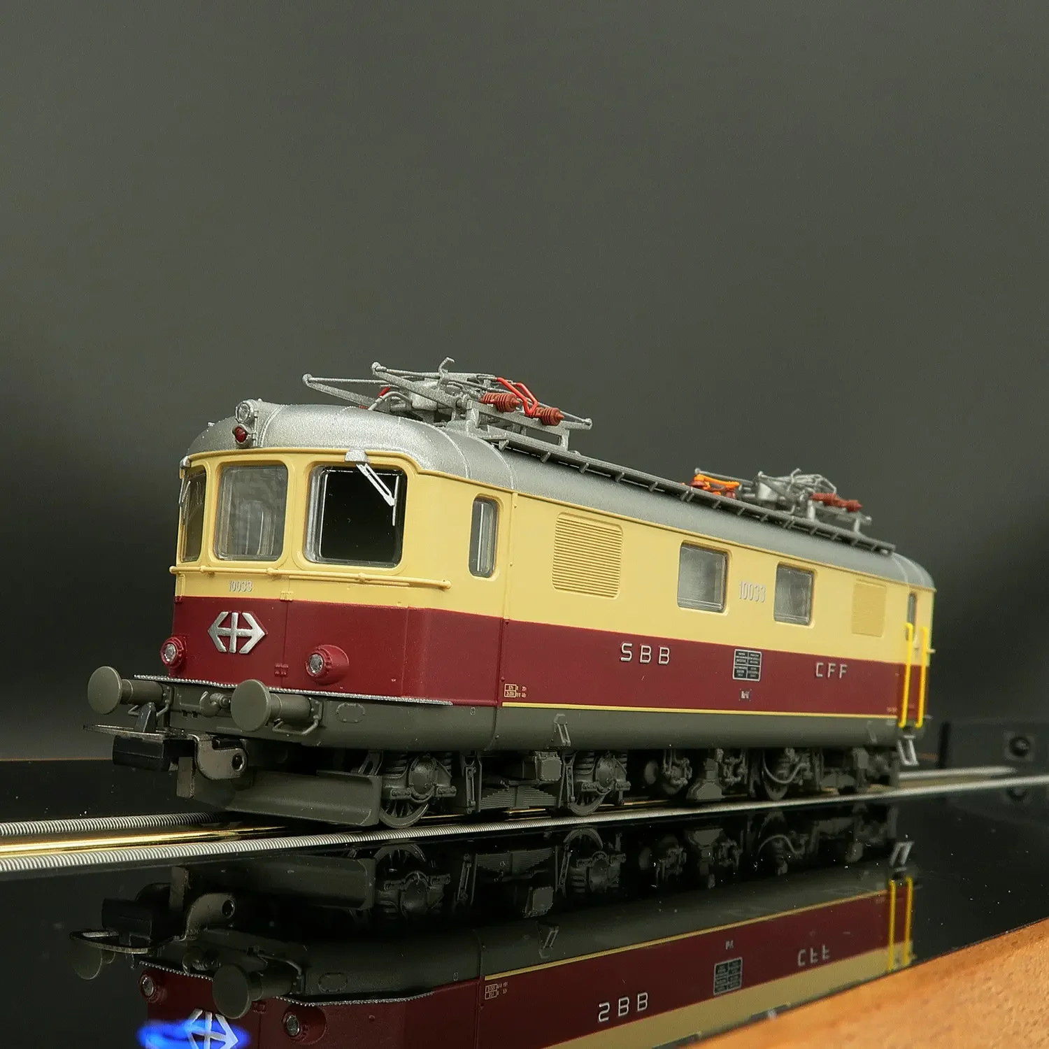 PIKO HO 1/87 Train Model 96890 TEE Version RE4/4 DCC Electric Digital Sound Effect SBB Train Model Toy Gift