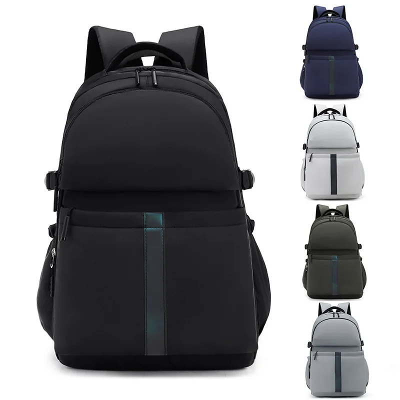 Men's Backpacks Oxford Waterproof Rucksack Business Computer Bag Casual Travel Backpack Senior High School Student Schoolbag