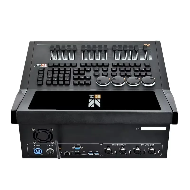 DMX512 컨트롤러 무대 장비 무빙 헤드 조명 콘솔 컨트롤러 조명 T3 경량 무대 콘솔 킹콩 믹서
