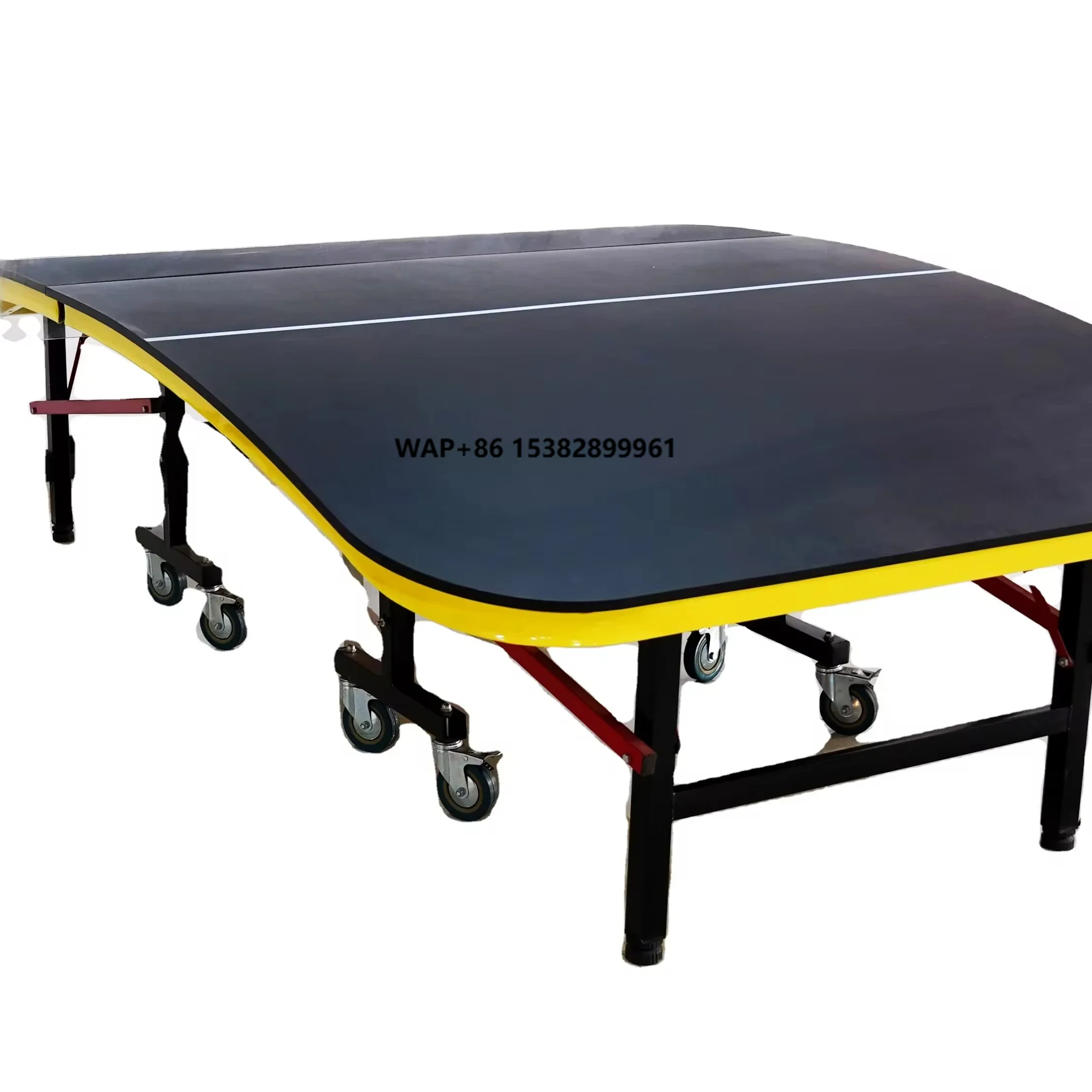

Waterproof Durable Eco-Friendly Foldable Soccer & Table Tennis Table with Wheels for Outdoor/Indoor Use