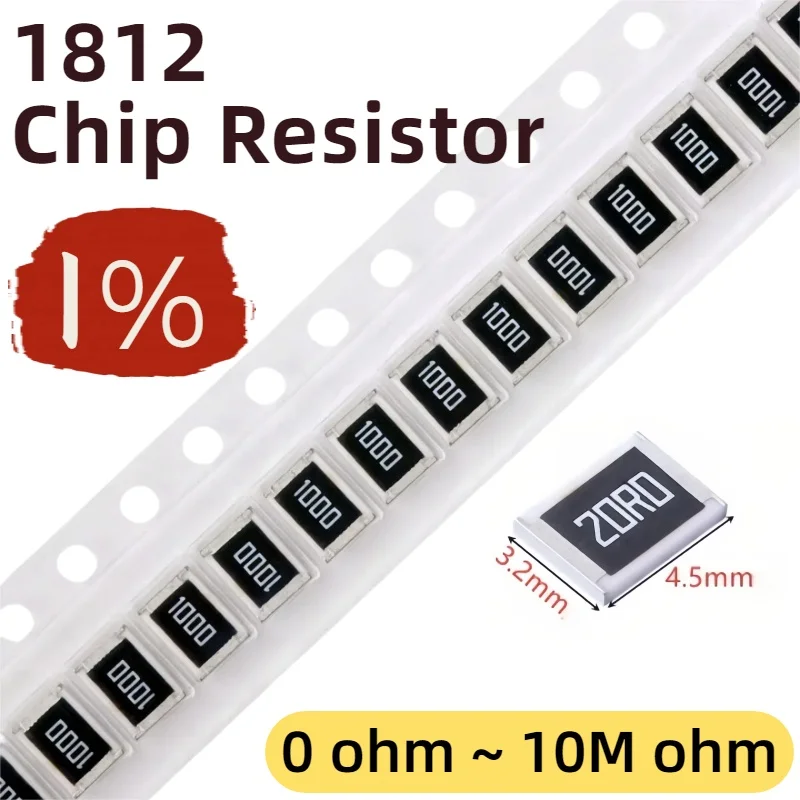 50pcs-1812-1-0r-~-10m-resistor-smd-chip-0-2-33-56-10-12-20-30-36-47-51-82-100-200-680-820-1k-2k-62k-10k-20k-22k-200k-1m