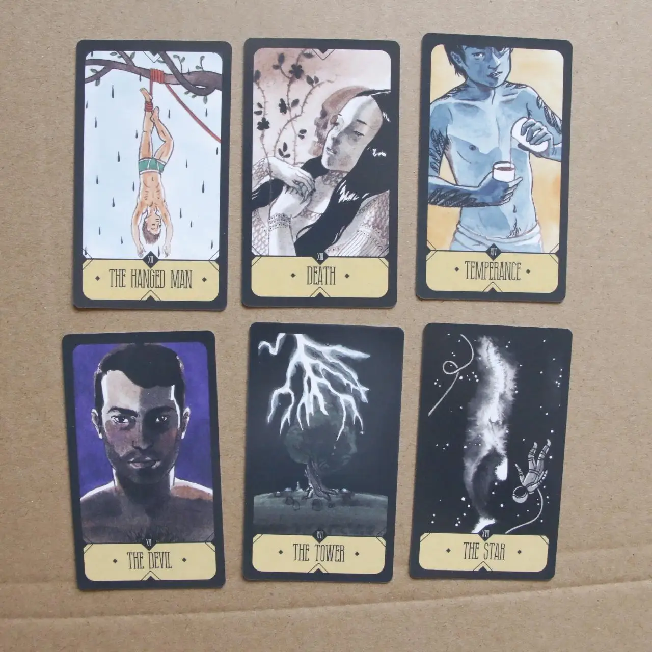 10.3*6cm The Sasuraibito Tarot