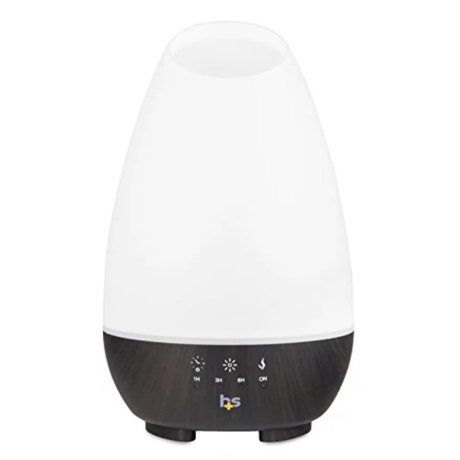

HealthSmart 500ML ential Oil Diffuser for Large Rooms, Cool Mist Humidifier and Aromatherapy Diffuser, Adjustable Timer, Mist M