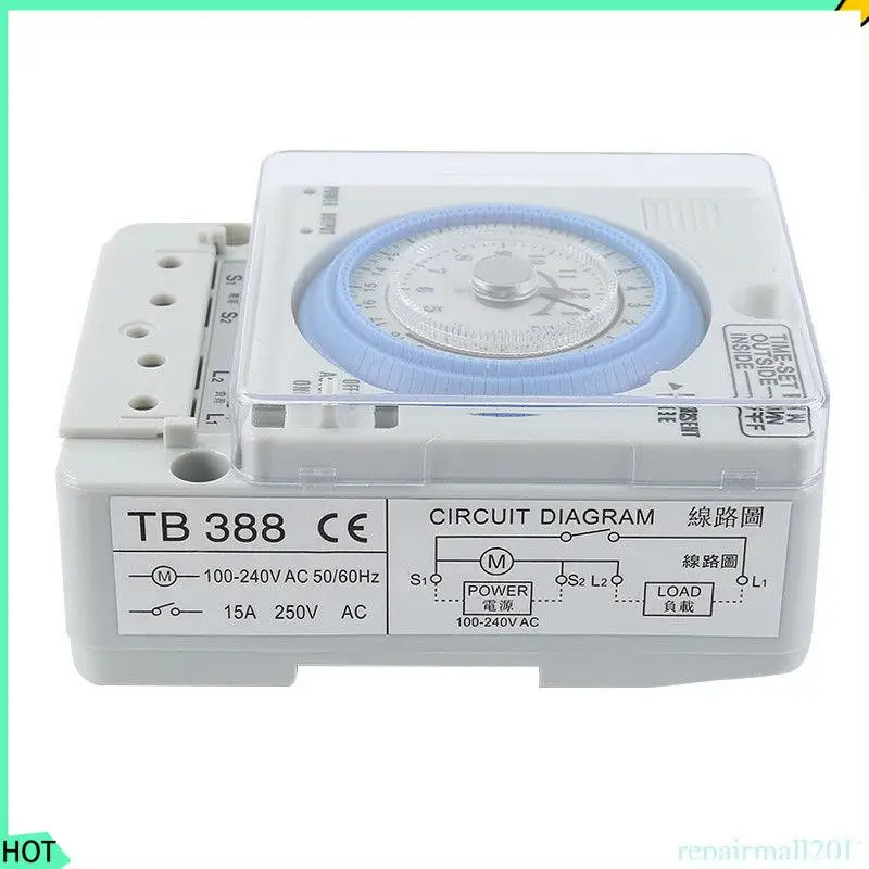 

AWAH Новый прямоугольный таймер TB-388 на 15 минут/96 раз без батареи