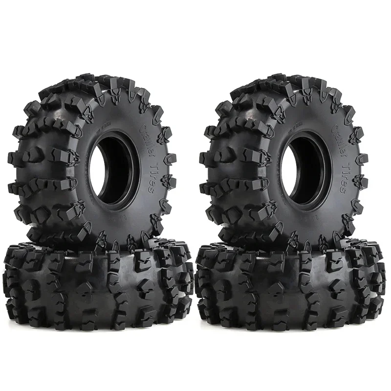 

PigRC 4PCS 150mm 2.2" Rubber Big Tires Wheel Tyres for 1/10 RC Crawler Car Axial SCX10 Wraith RR10 Capra RBX10 Traxxas TRX4