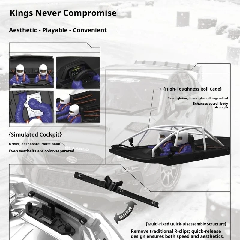 جديد بيع جيد كورولا 1:10 Xts-S10 التحكم عن بعد الكهربائية رباعية العجلات رالي السيارات على الطرق الوعرة مركبة