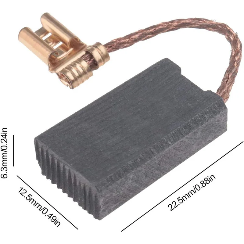 

Classy-10 PCS 11240 Rotary Hammer Replacement Carbon Brush As Shown Power Tool Accessories For