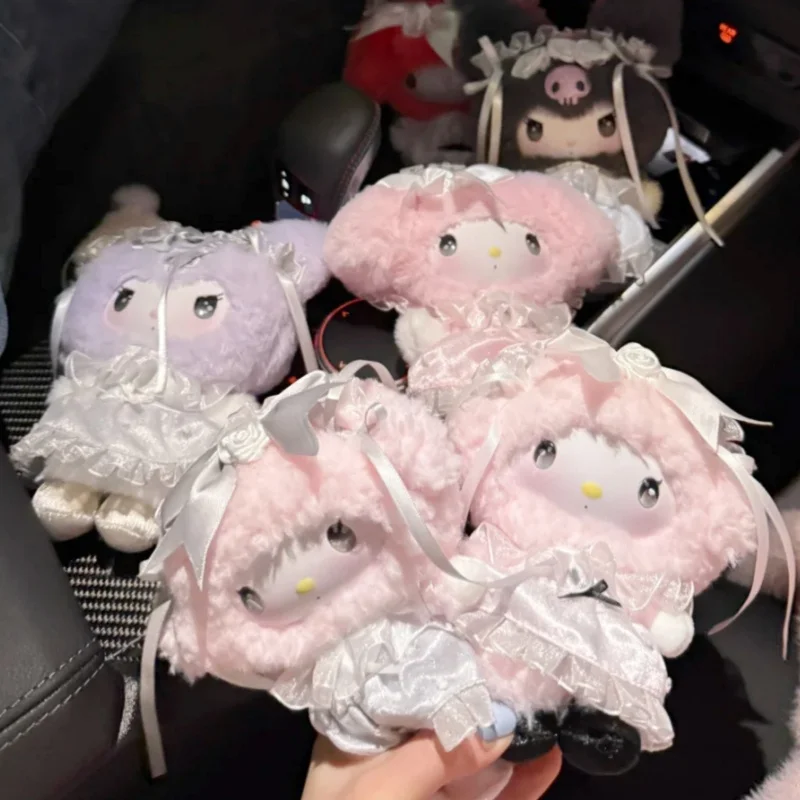 Hot Sanrio Family Vinyl Cute Blind Box Rose Garden Qimeng Bag Pendants Kuromi Kawaii Mystery Box Trendy Collectible Kids Gifts view 5