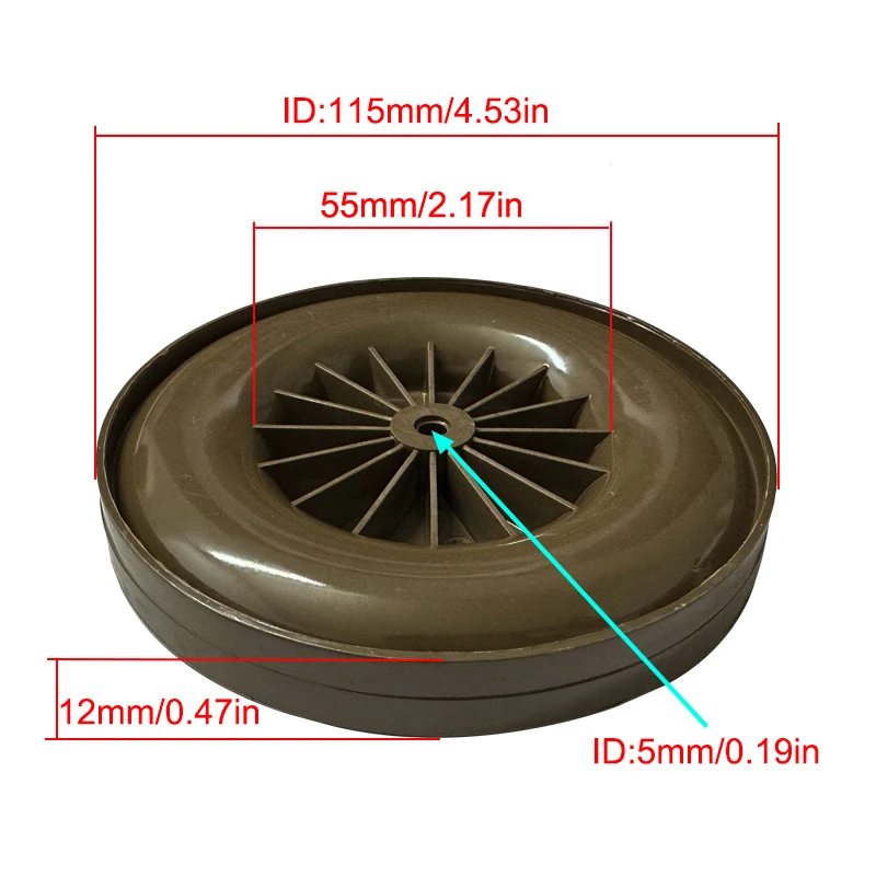 1/2/4/6X Car Heater Blower Fan Motor Inner Wind Wheel For Eberspacher Airtronic D4 Truck Air Diesel Parking Heaters 5KW  5000W