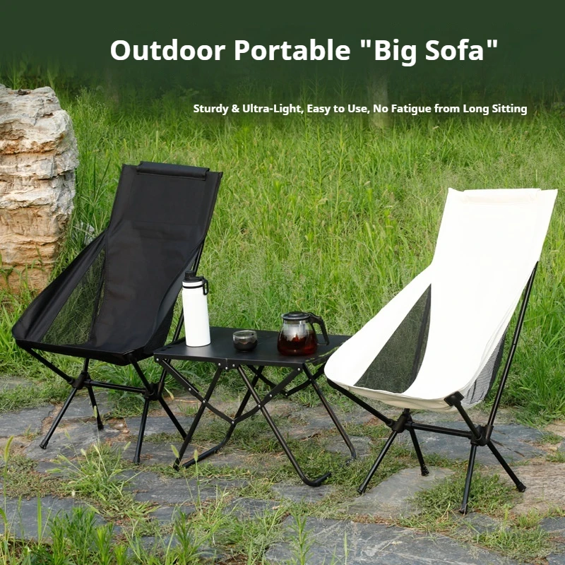 Folding Portable Moon Space Ch - Outdoor Camping High Chair review and price
