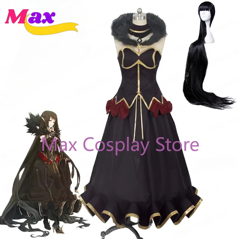 

Max Cos Game Fate Apocrypha Semiramis костюмы для косплея сценическая одежда 150 см парик Рождественский костюм на Хэллоуин