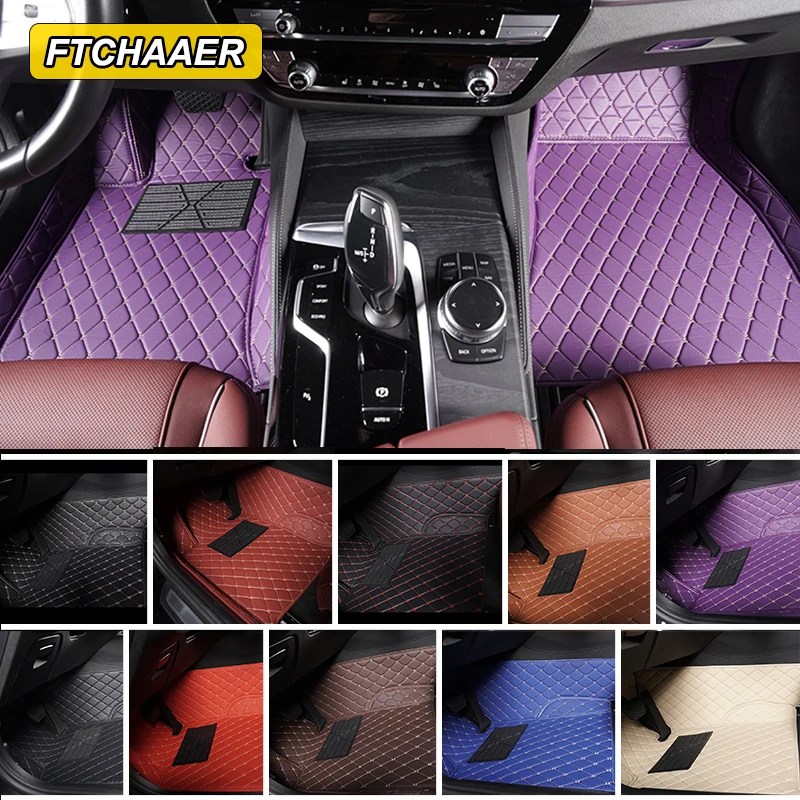 

Custom Car Floor Mats For VW Golf Variant Golf-Sportsvan Golf-Cross Auto Carpets Foot Coche Accessorie