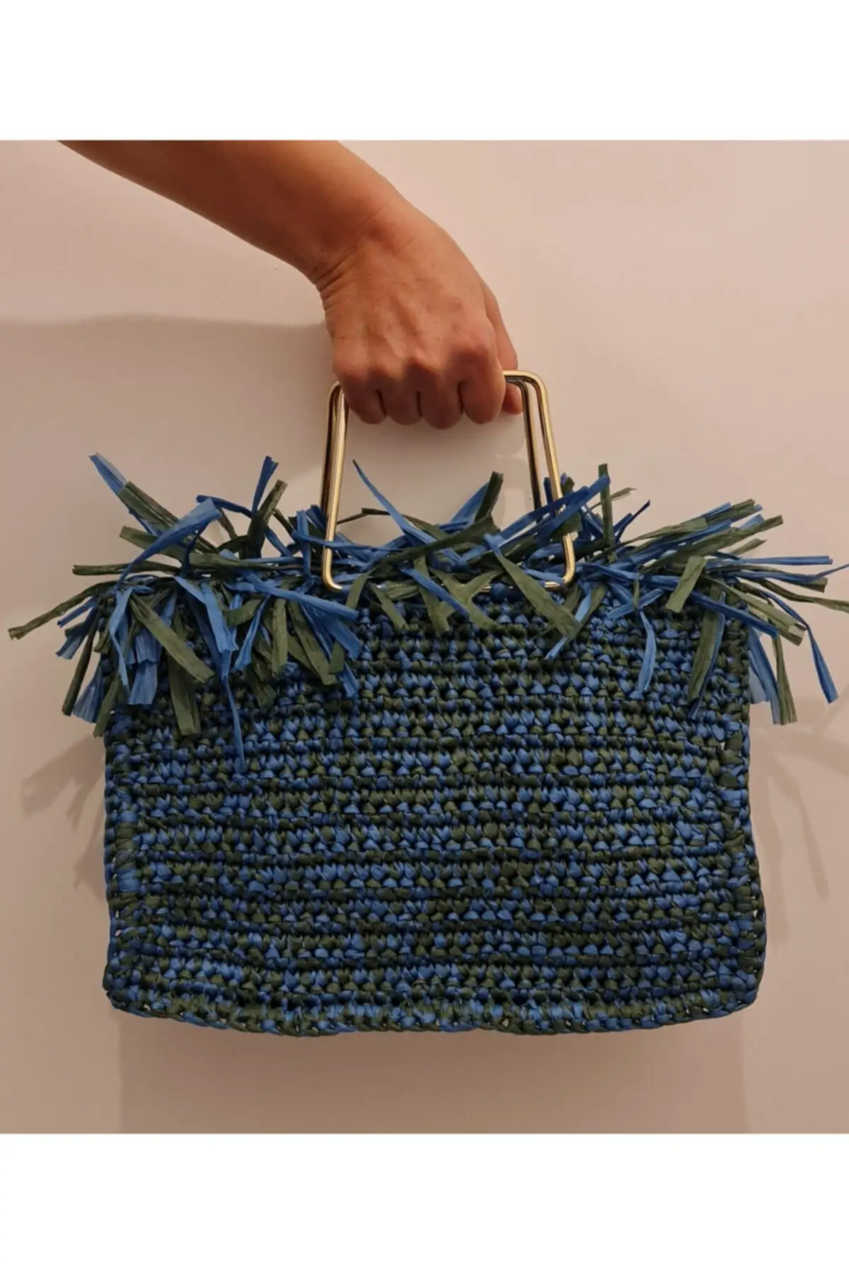 

Uras Raffia Rope Handmade Bag Women bag Shoulder Bag Handmade