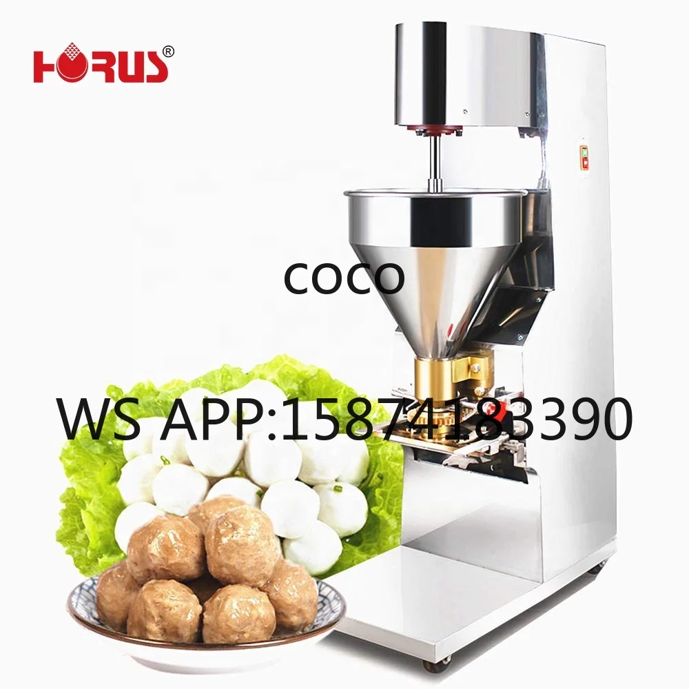 Horus Professional Meatball Forming Machine Industrial Meatball Making Machine Customizable Diameter Mould