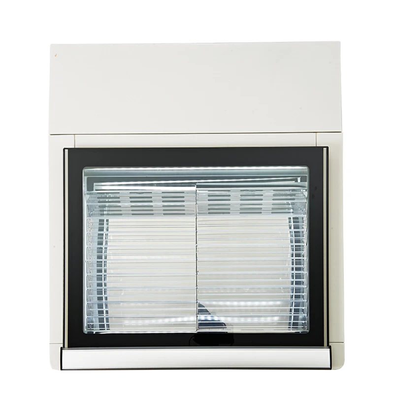 220 V Desktop 3-Tablett-Eiscreme-Vitrine, Desktop-Direktkühlung, Eiscreme-Display, Gefrierschrank, kleiner Eiscreme-Schrank