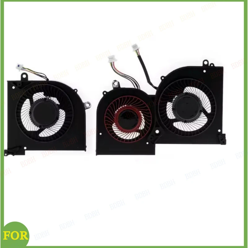 Notebook CPU GPU Cooling Fans For MSI GS65 GS65VR Stealth 8SE 8SF MS-16Q2 MS-16Q1 16Q3 Laptop Cooler Fan 16Q2-CPU BS5005HS-U3I