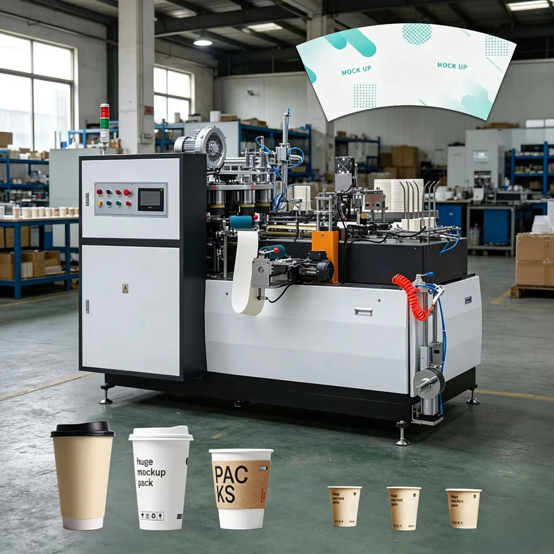 High Quality Fully Automatic D - Coffee Tea Paper Cups ulasan dan harga