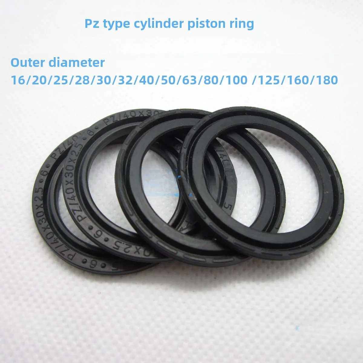 1pcs cylinder piston thin seal PZ piston seal 32/40/50/63/80/100