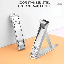 Mini Foldable Creative Nail Clippers Set - Portable Stainless Steel with Nail File & Screwdriver Feature Small Size