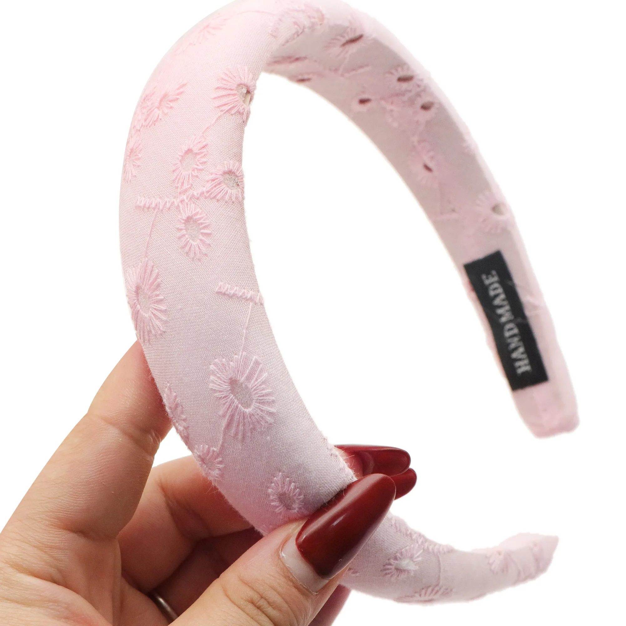 

1Pc Embroidery Flower Hair Accessory Headband Decoration Casual Hair Accessory For Normal Hair Style