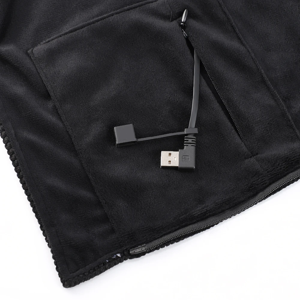 Heated Shawl Wearable Heated Blanket Graphene Heating Shawl with 3 Heat Levels Hooded Design USB Powered Portable Body Warmer