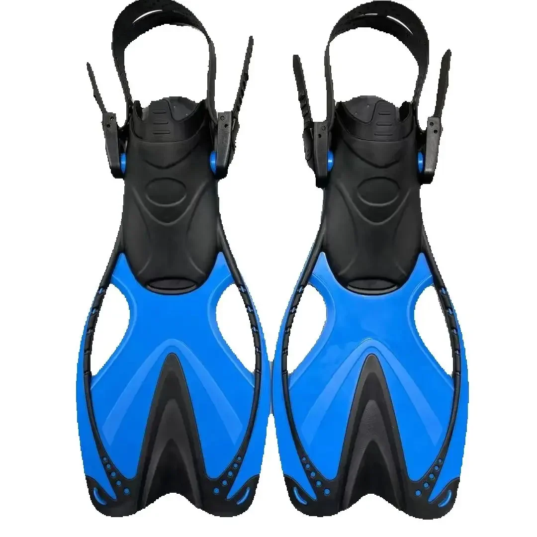 Silicone flippers for men, women and children frog shoes swimming snorkeling equipment