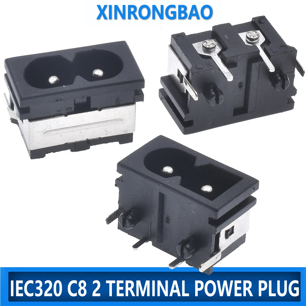 10 Pcs IEC320 C8 Bl…