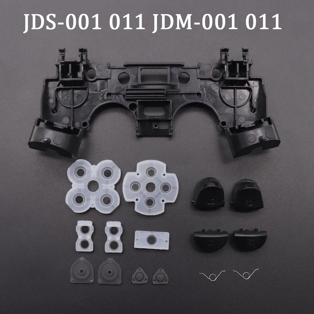 R2 L2 L1 R1 Trigger Buttons Mod Kit for PS4 Pro Slim Controller Analog Stick Caps JDS 055 050 040 030 011 Holder Support Inner