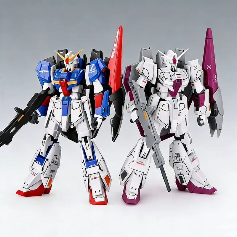 JMS ZETA HG 1/144 MSZ-006 Actionfiguren, Modellbausatz, Puzzle-Spielzeug für Jungen, Desktop-Dekoration, Puppe, Sammlerstück, Überraschungsgeschenke