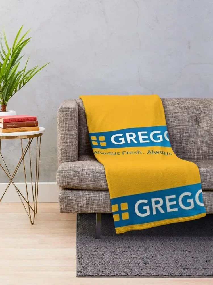 Greggs Resto and Bakery Throw Blanket Decorative Throw Luxury St Blankets