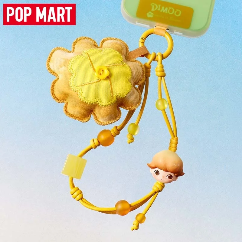 

POPMART Dimoo Moment In Bloom Series Blind Box Original Cute Pendant Accessory Collectible Anime Bag Charm Birthday Girl Gift