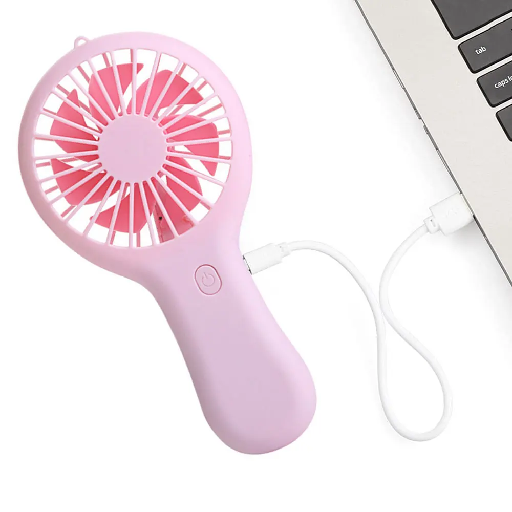 Portable Handheld Fan Usb Charging Fan Ultra-quiet Mini-student Office Mini-fan Cold Air Wind Outdoor Travel Cooling Fan