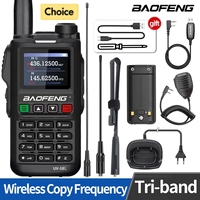 Baofeng Walkie Talkie UV-18L Wireless Copy Frequency 999CH NOAA Long Range Type-C Ham Two Way Radio NO GPS UV-18 PRO MAX