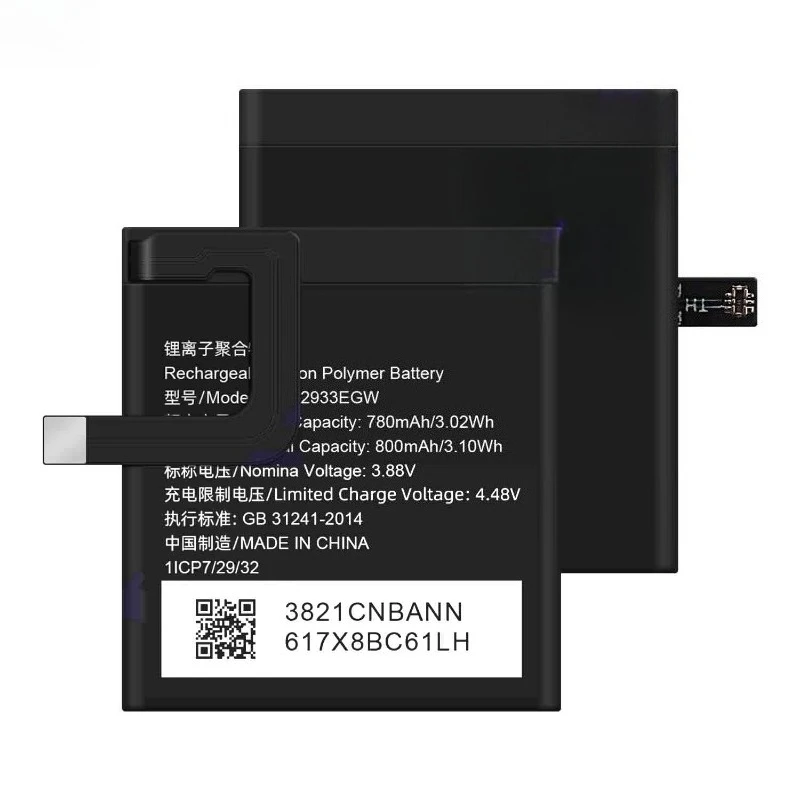 High Quality HB652933EGW Watch Battery 3.88V 800mAh for Huawei 5/5X/5Pro/5X Pro/watch 4 Pro Brand New Replacement Battery
