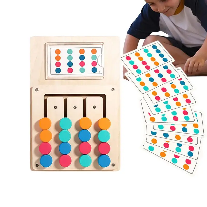 

Пазл-головоломка для мальчиков, игрушка-слайдер для обучения логике, дорожное путешествие