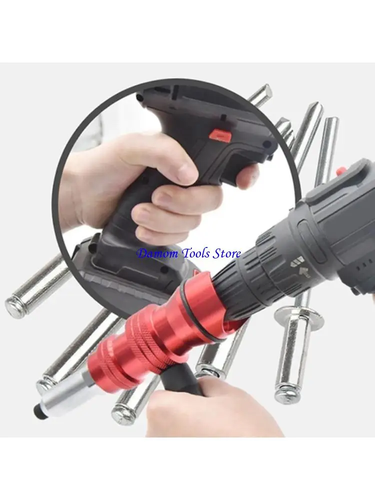 

57be Professional Brivet Guns Adapter Комплект беспроводной заклепки