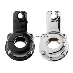 Clutch Lever Mount Bracket Clamp Repair Kit For Harley Durable Compact