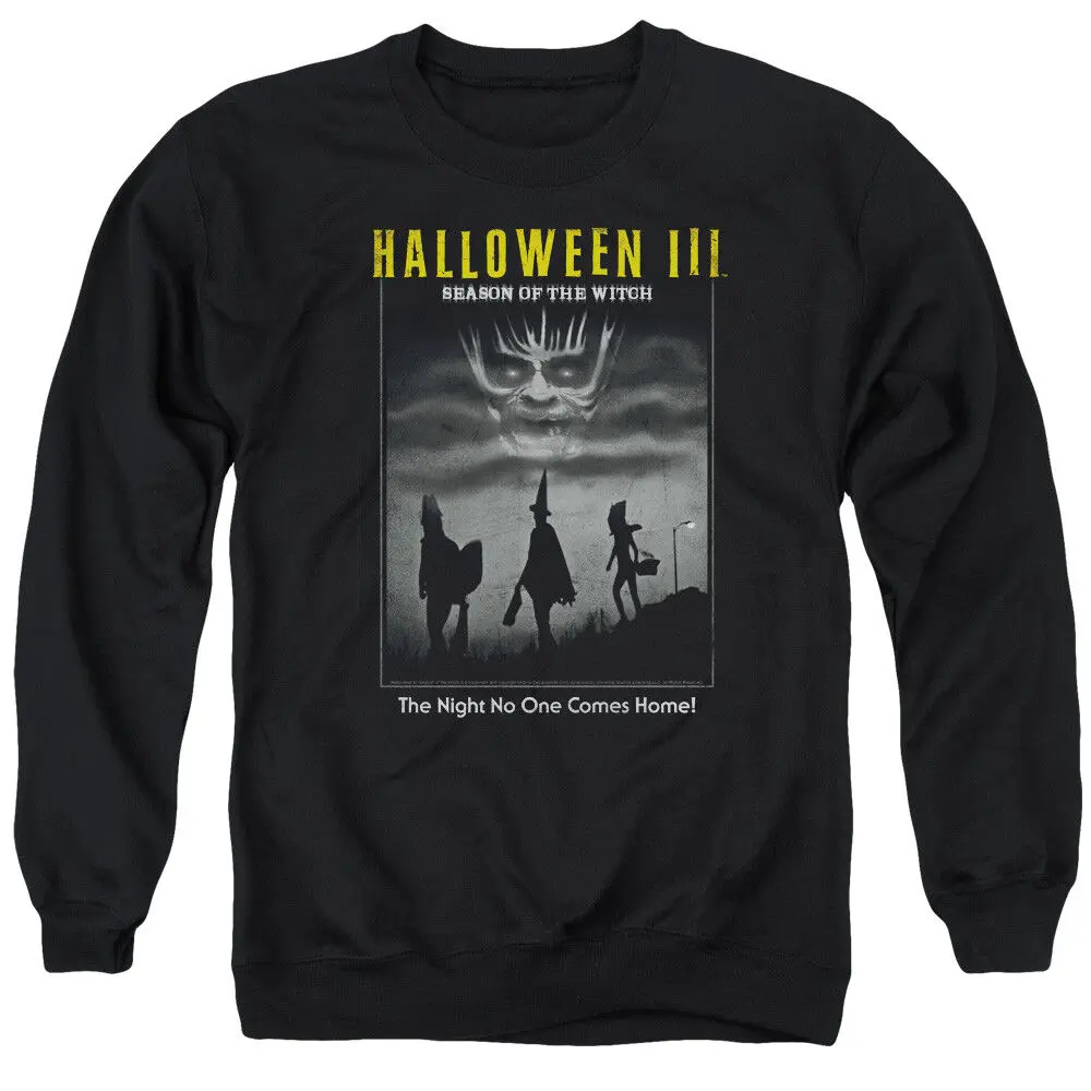 

Halloween Sweatshirt Black and White Poster Black Pullover