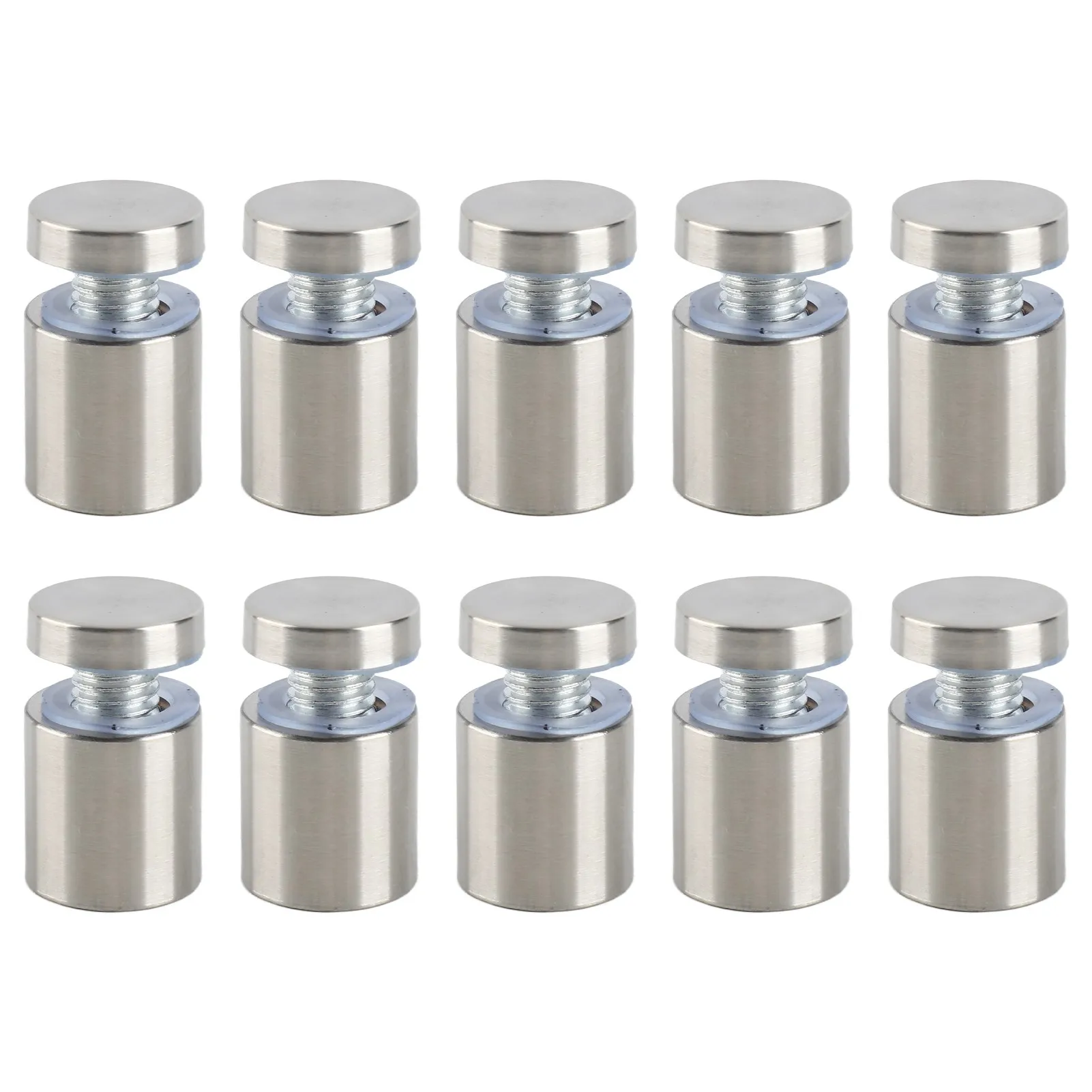 10PCS Advertising Nail Stainless Steel Iron Rustproof Wall Mounted Standoff Screw for Gallery