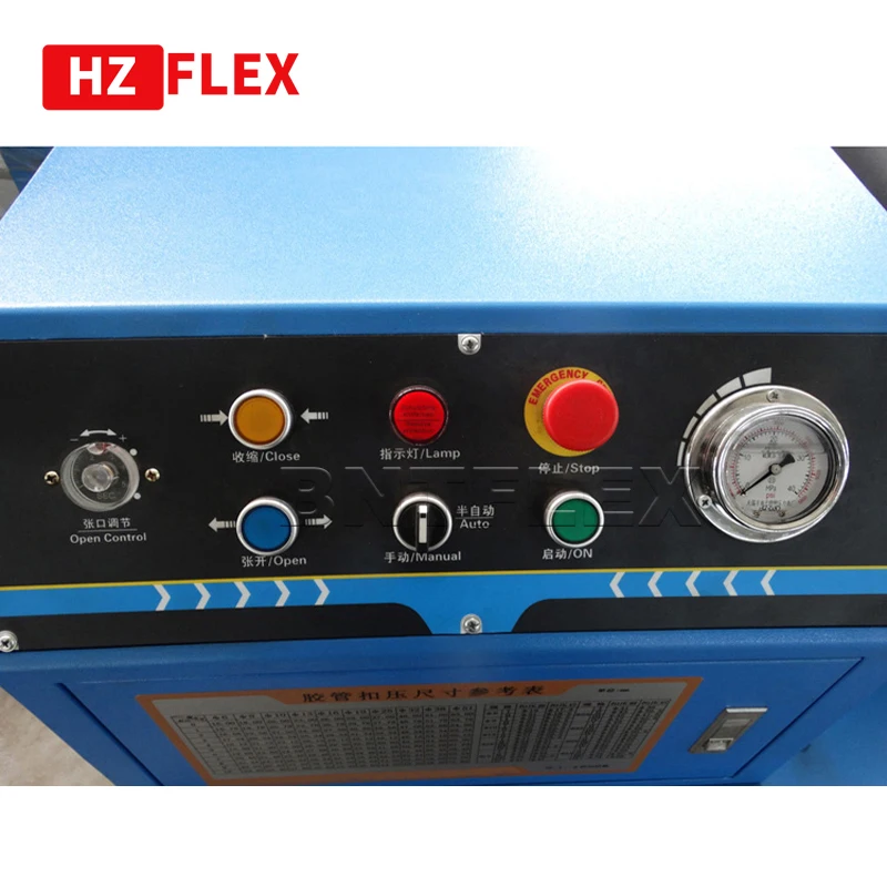 4inch Hose Crimping Machine HZ-91d for MID East Area